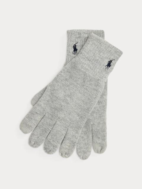 Polo Ralph Lauren Signature Pony Knit Touch Gloves