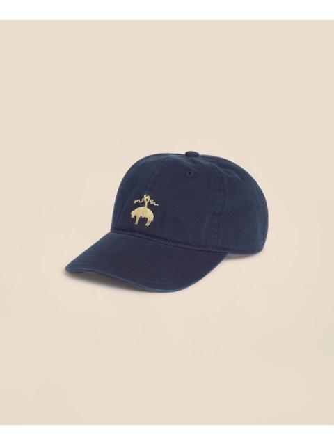 Brooks Brothers Cotton Logo Baseball Hat