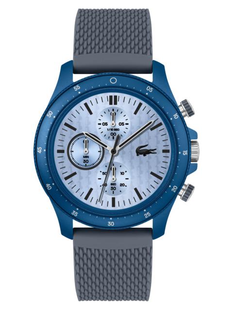 Neoheritage Chronograph Silicone Strap Watch, 43mm