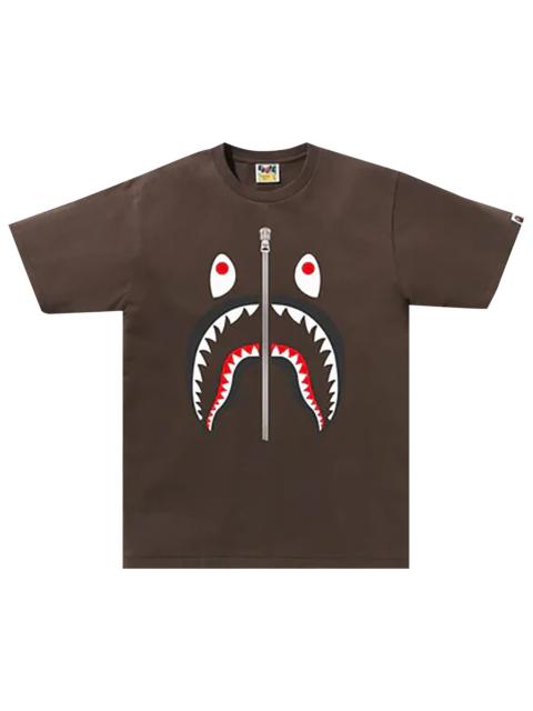 BAPE Shark Tee 'Brown'