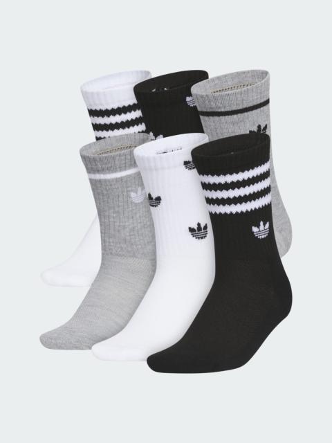 adidas Youth Originals Remix 4.0 6-Pack Crew Socks