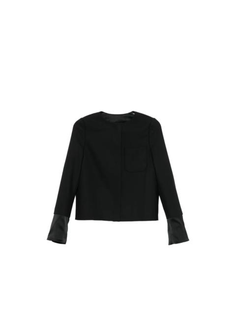 courrèges SATIN CUFF JACKETS
