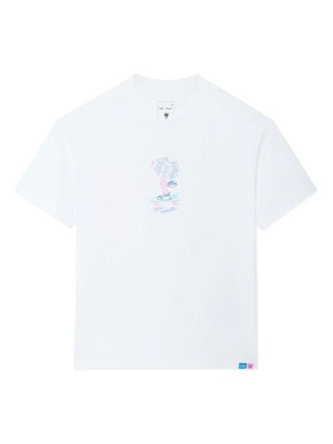 Li-Ning Li-Ning x Steven Harrington Cartoon Graphic T-shirt 'White' AHSSC49-3