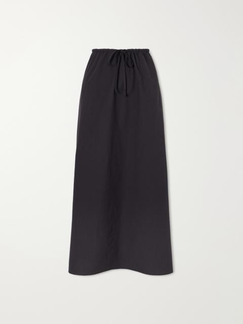 MATTEAU Organic Cotton-poplin Midi Skirt