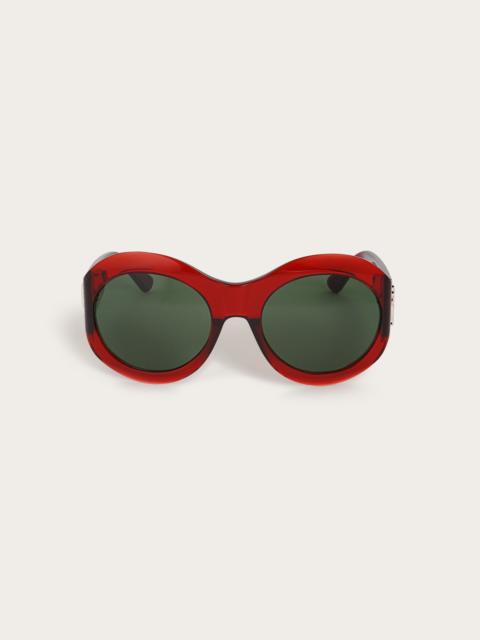 PUCCI PUCCI FISHTAIL ROUND SUNGLASSES