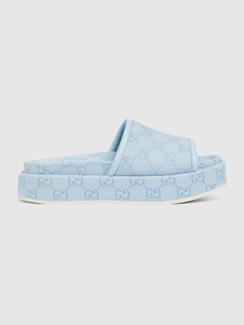 GUCCI Women's GG platform sandal