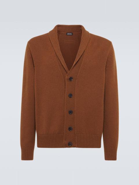 ZEGNA Cashmere and mohair cardigan