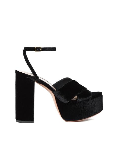 LOEFFLER RANDALL 130mm Loretta platform sandals
