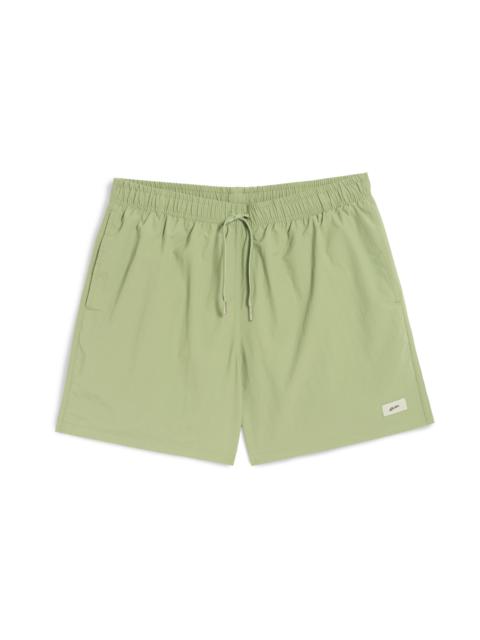 Bather Solid Moss Swim Trunk