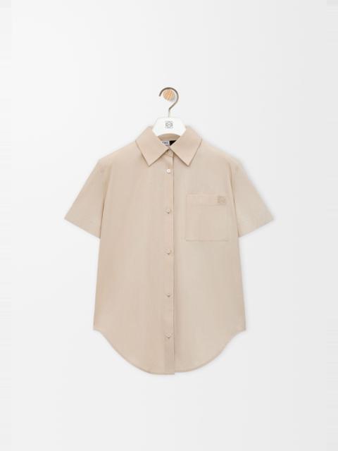 Loewe Short sleeve shirt in cotton