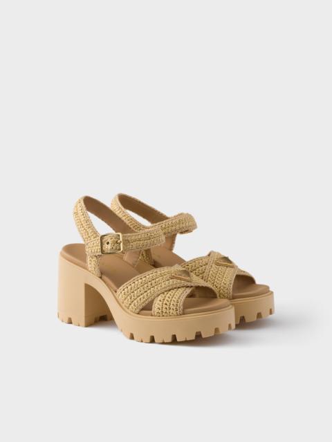 Prada Crochet sandals
