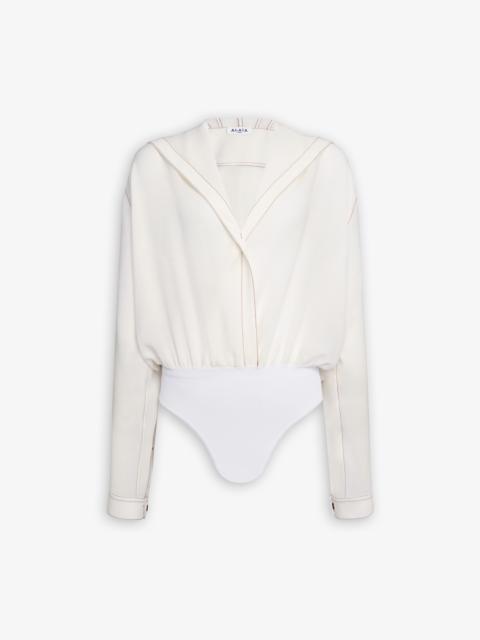 Alaïa HOODED BODY SHIRT