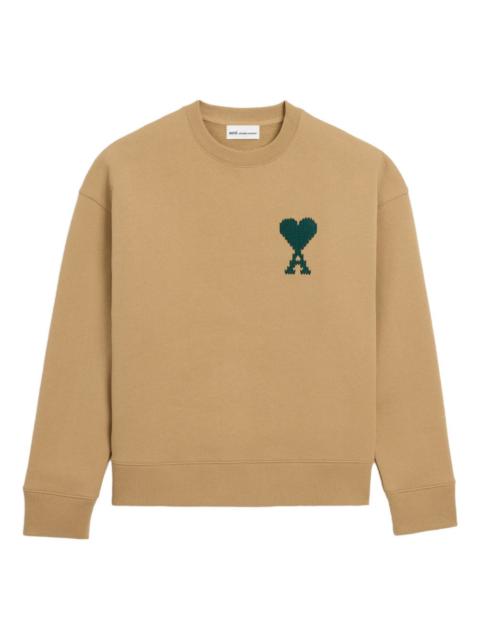 AMI Paris Ami De Coeur embroidered sweatshirt