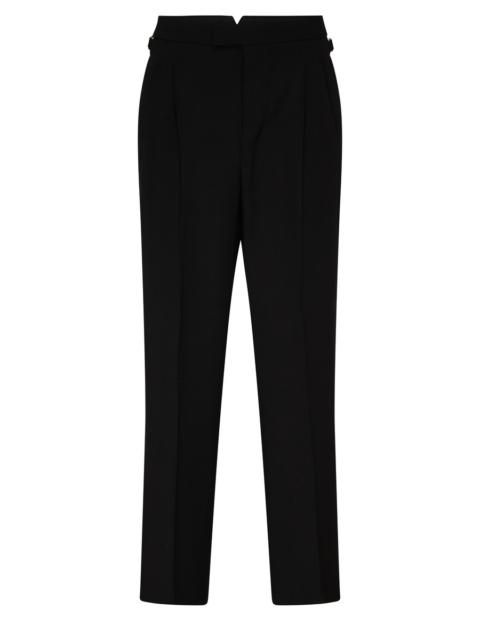 Large fit trousers