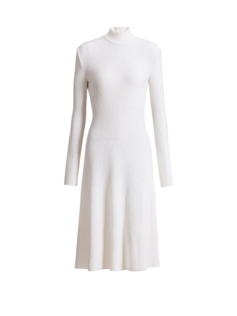 Balmain Long ribbed knit dress