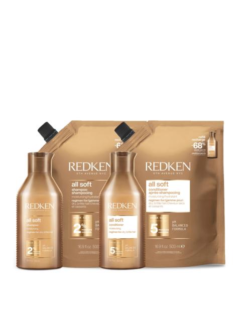 Redken All Soft Refill Bundle