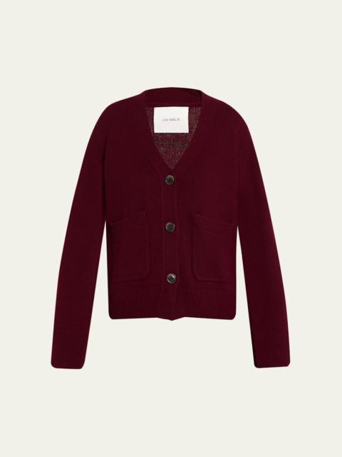 LISA YANG Danni Cashmere V-Neck Cardigan