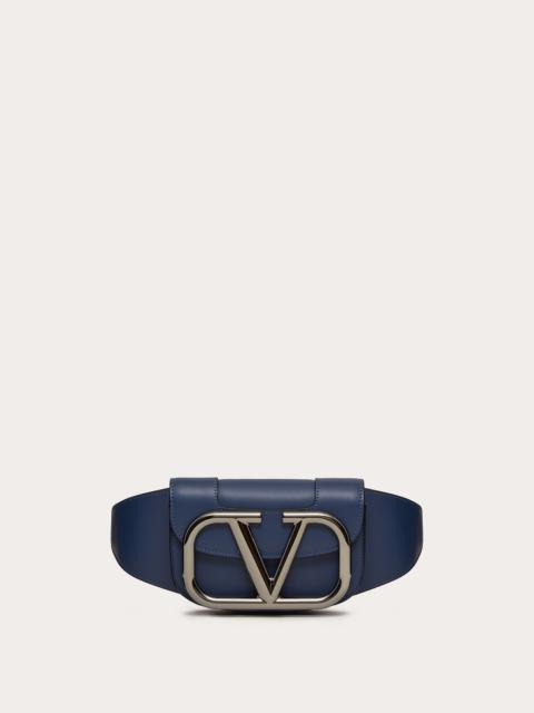 Valentino Supervee Leather Belt Bag