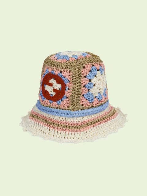 GUCCI Gucci Lovelight crochet hat with Interlocking G