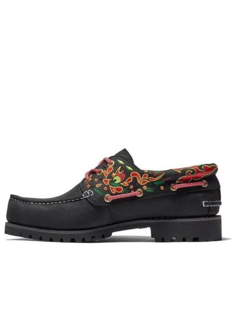 Timberland Timberland 3-Holes Boot Shoes x CLOT 'Black' A5Z1HW