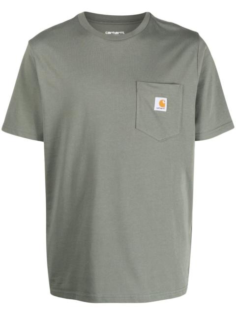 Carhartt logo-patch cotton T-shirt
