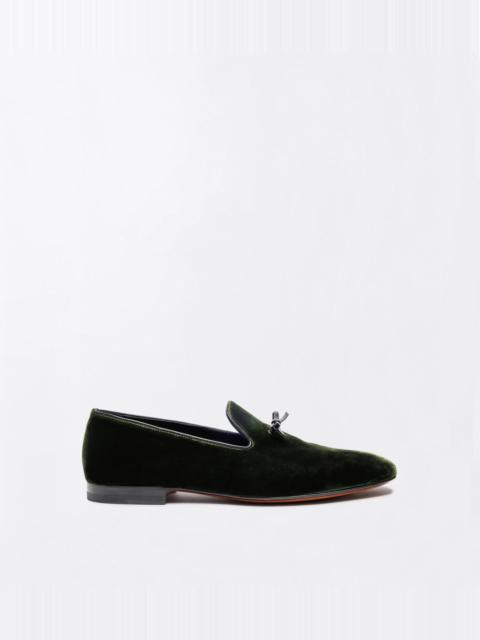 TOM FORD VELVET SCOTT SLIPPER
