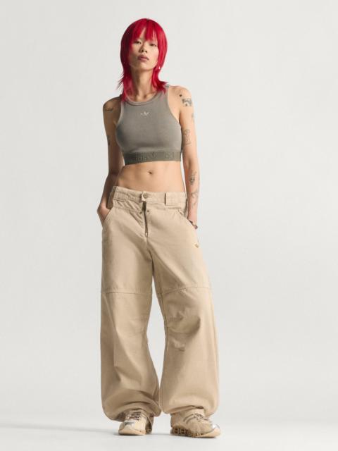 adidas CANVAS LOOSE PANTS