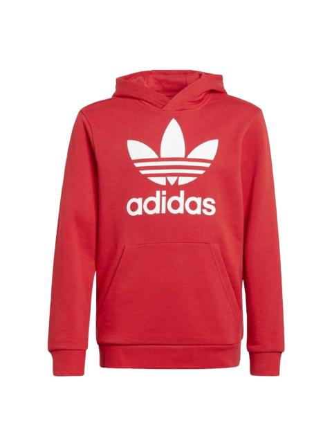 adidas Originals Trefoil Hoodie GS "BETTER SCARLET" IJ7201