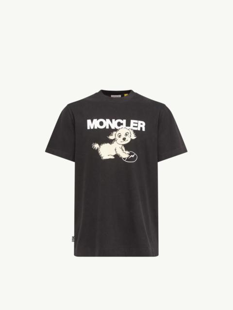 Moncler Moncler x Fragment Dog Print Cotton T-Shirt