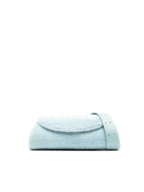 Jil Sander small Cannolo shearling shoulder bag