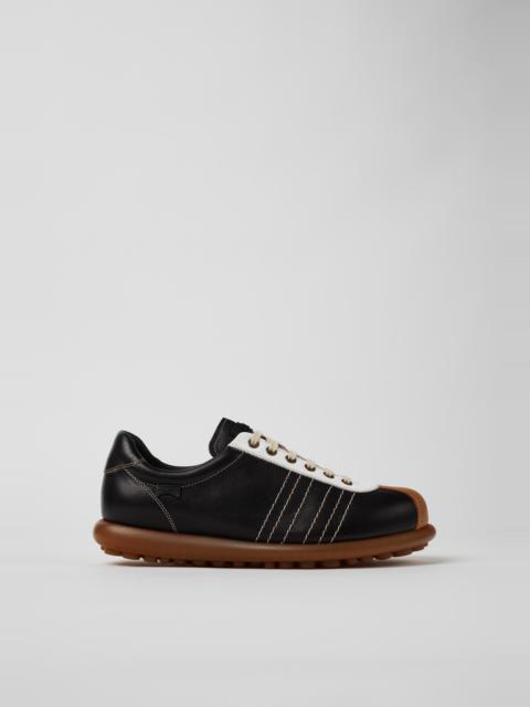 CAMPER Pelotas Multicolor Vegetable-Tanned Leather Shoes for Men.