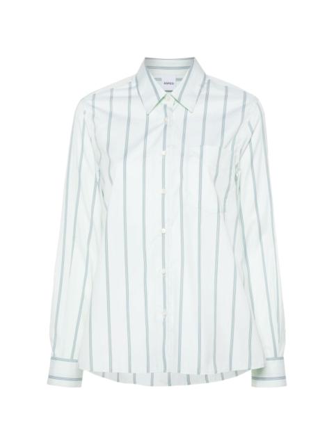 Aspesi halo-stripe shirt