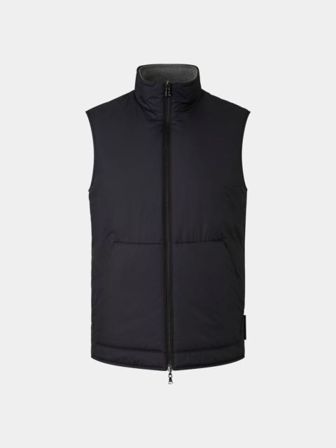 BOGNER Willis reversible vest in Black/Grey