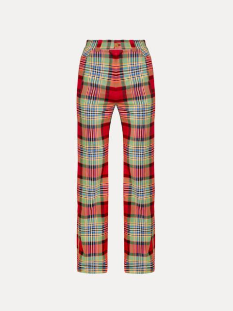 Vivienne Westwood NEW RAY TROUSERS TARTAN