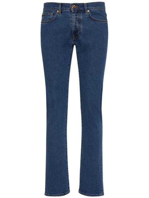 VERSACE Stretch cotton denim jeans