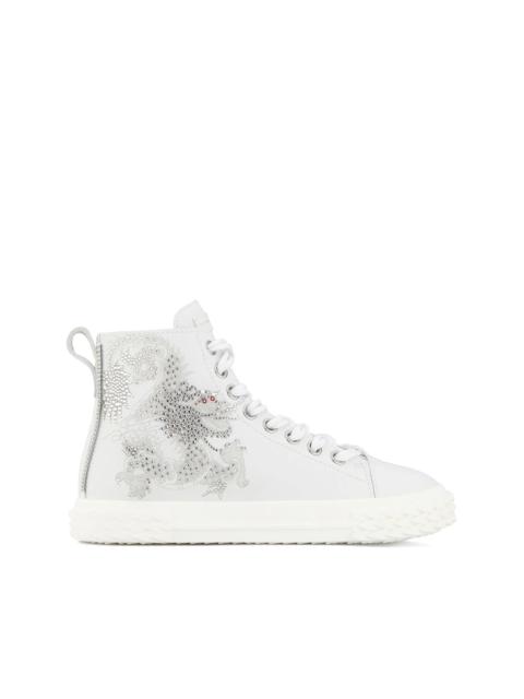 Blabber rhinestone-embellished sneakers