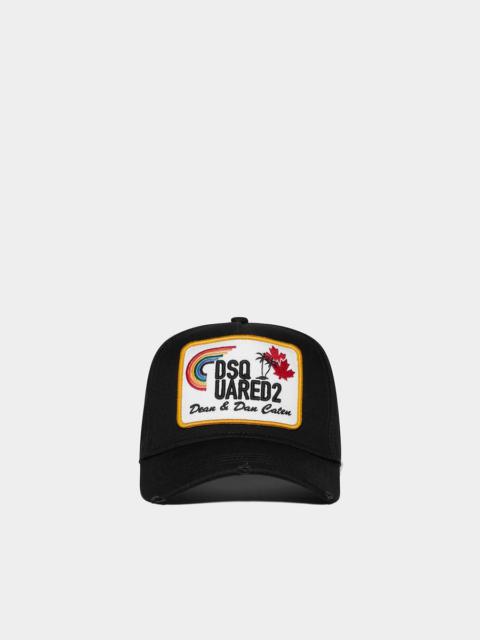 DSQUARED2 D2 PATCH BASEBALL CAP