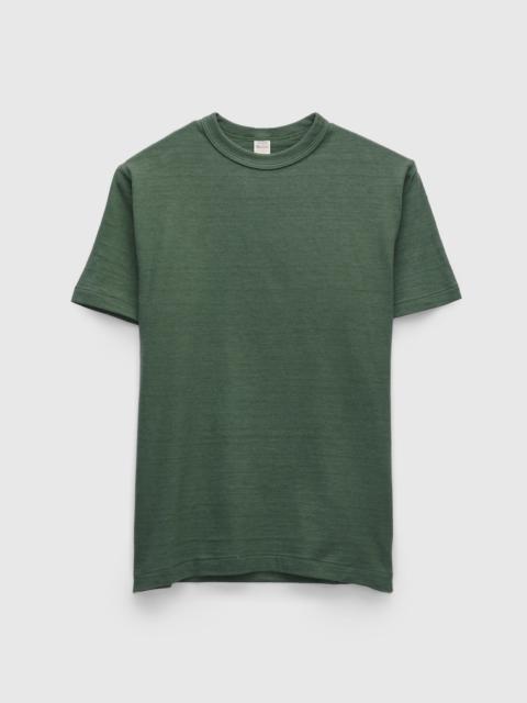 Warehouse & Co. 4601 Loopwheel Tee in Green