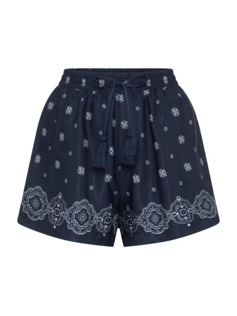 GOOD AMERICAN Women's The Recess Shorts - Bandana