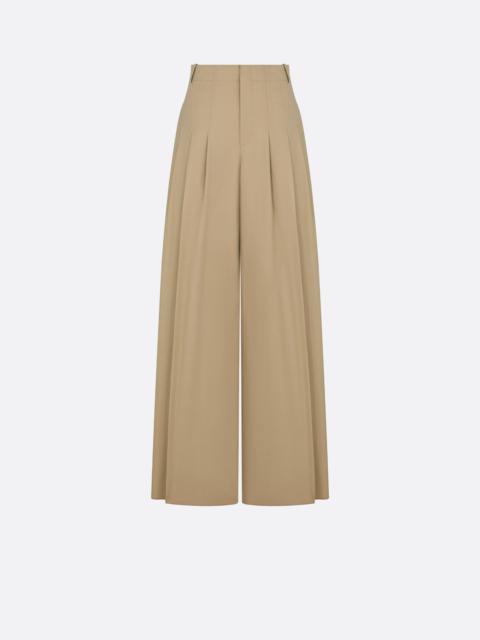 Dior Pleated Flared Pants