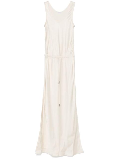 Brunello Cucinelli Satin Maxi Dress