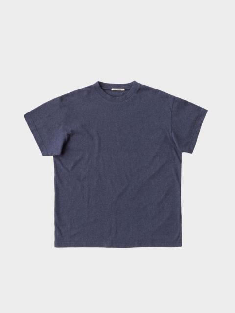 Nudie Jeans Milton Recycled Tee  Bluemelange
