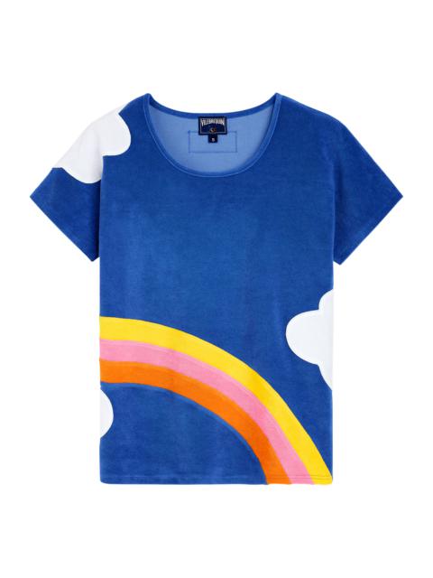Vilebrequin Women multicolor clouds t-shirt - Vilebrequin x JCC+ - Limited Edition