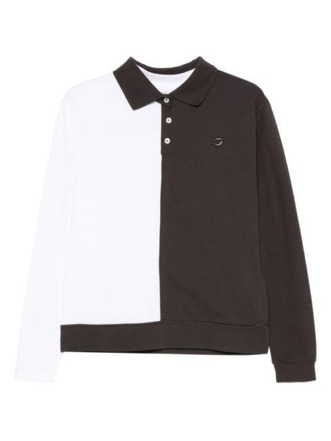 COPERNI Trompe L'Oeil Demi polo shirt
