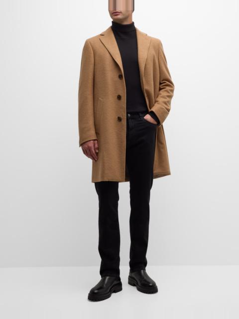 Canali Men's Cashmere-Silk Topcoat