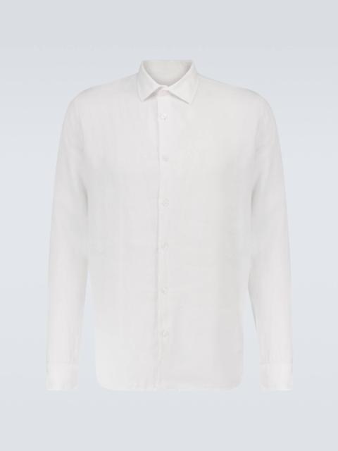 ORLEBAR BROWN Giles linen long-sleeved shirt