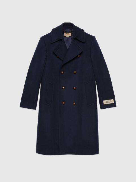 GUCCI Felt wool coat