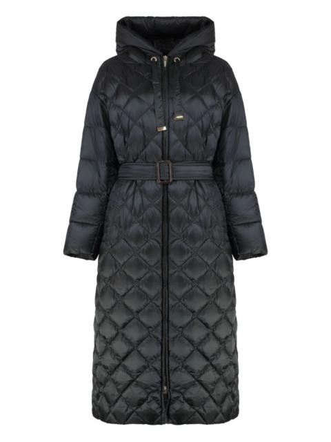 Max Mara Trepar hooded quilted down coat