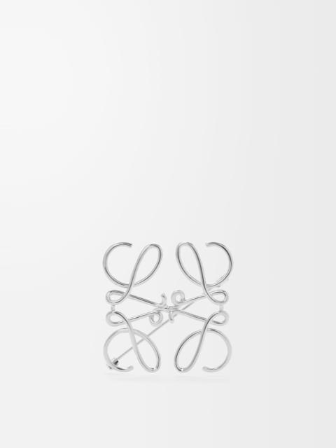 Loewe Anagram brooch in metal