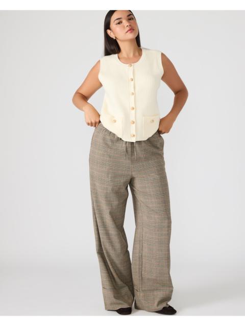 STEVE MADDEN IDRA PANT BROWN